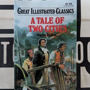 A Tale of Two Cities by Charles Dickens 2008 Paperback Great Illustrated - Used